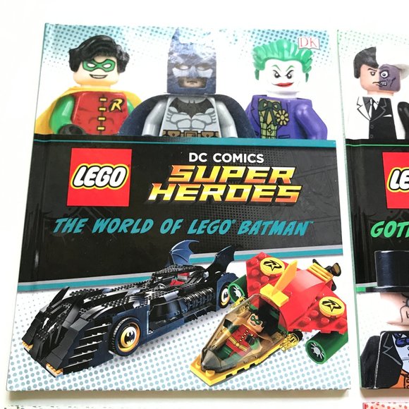 💚 2 for $20 💚 LEGO - DC Comics - Super Heroes Collection Set of x4 Hardcover - Picture 4 of 13
